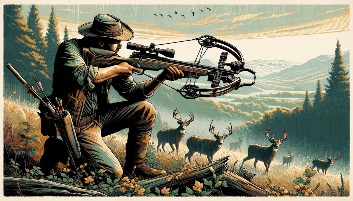 Featured image for a blog post called crossbow hunting regulations 5 essential rules 1.