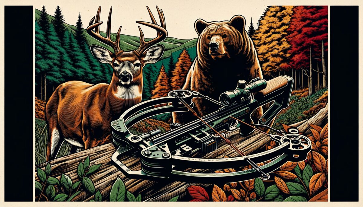 Featured image for a blog post called deer and bear hunting seasons nydecs 2023 guide.
