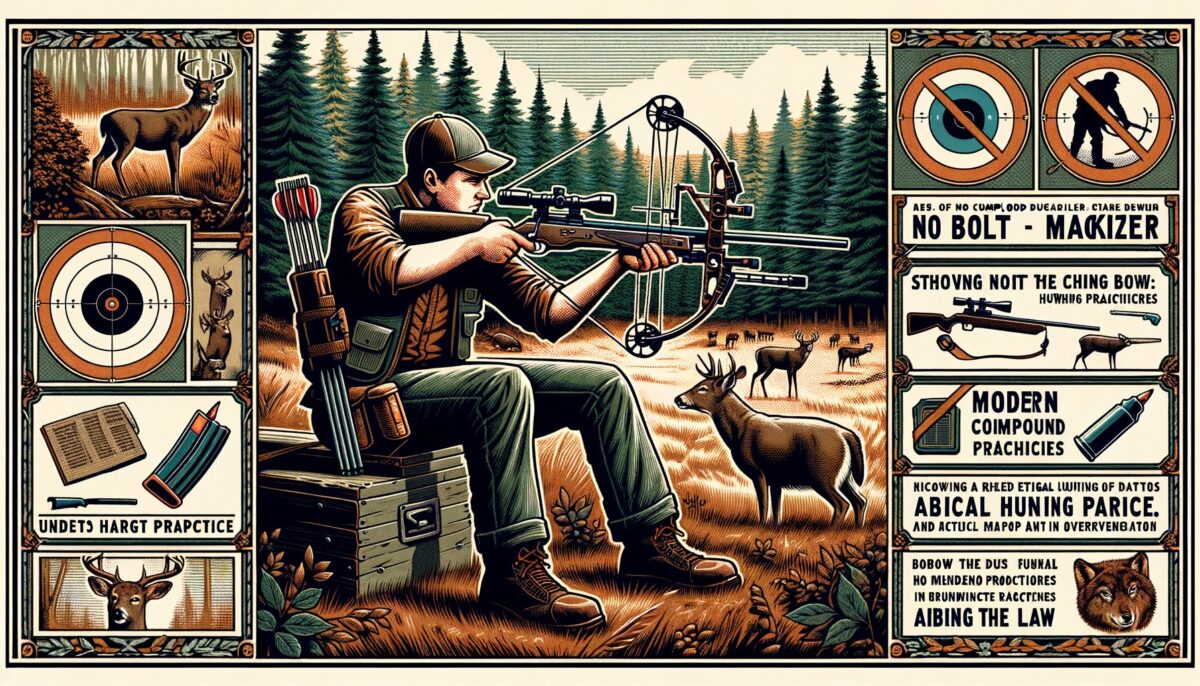Featured image for a blog post called maine state crossbow hunting regulations 5 key rules.